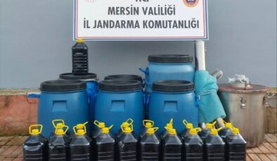 Mersin’de 420 Litre Sahte İçki Ele Geçirildi