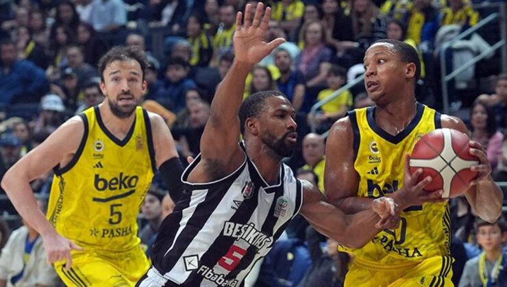 Fenerbahçe Beko-Beşiktaş Fibabanka maç sonucu: 90-79